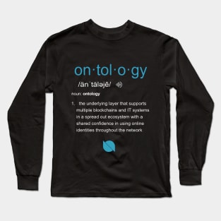 "Ontology Definition" Long Sleeve T-Shirt